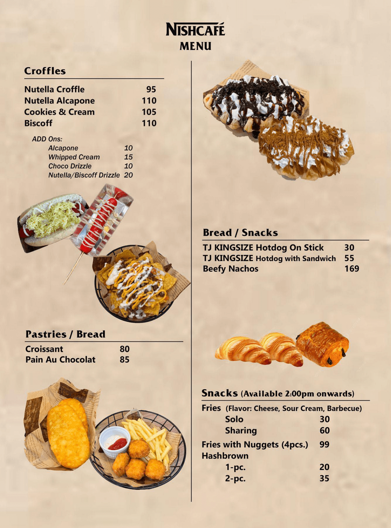 Menu Page 2